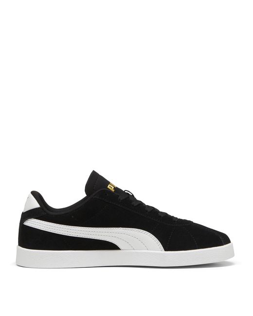 PUMA Black Low-Top Trainers for men