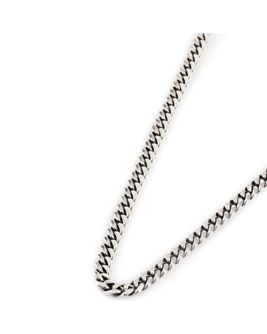 Serge Denimes Metallic Curb Chain Necklace for men