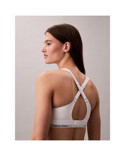 Calvin Klein White Bralette