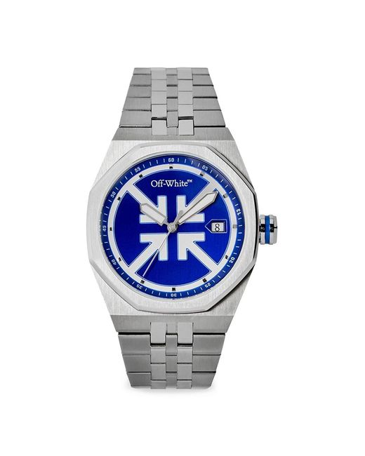 Off-White c/o Virgil Abloh Metallic No Grid Watch for men