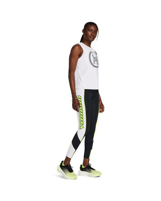 Under Armour Black Performance Ankle Running Tight