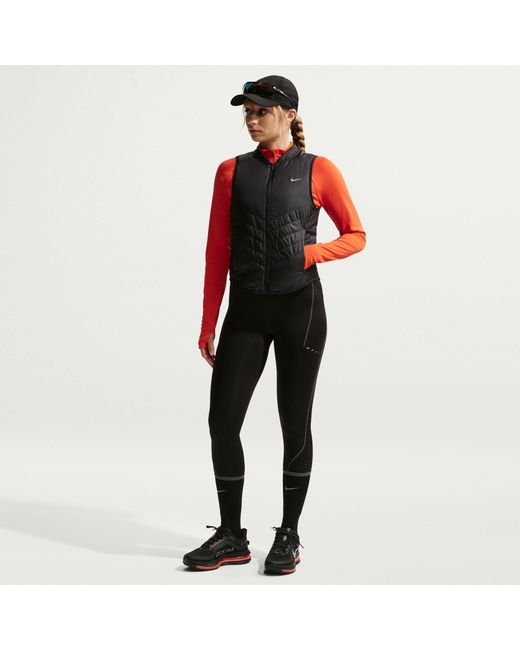 Nike Red Performance Running Vest