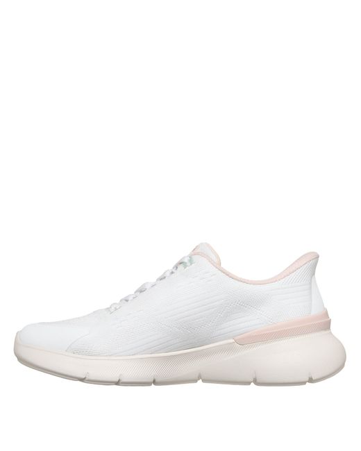 Skechers White Low-Top Trainers
