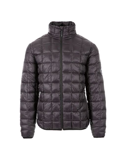 DLX Gray Asher Tailored Fit Insulated Puffer Jacket for men