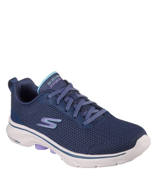 Skechers Blue Athletic Mesh Slip On Runners