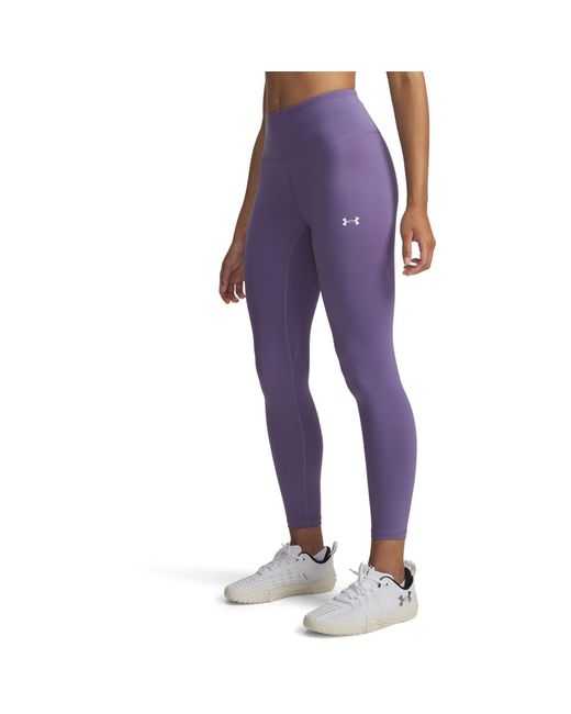 Under Armour Purple Motion Ankle Gym Legging