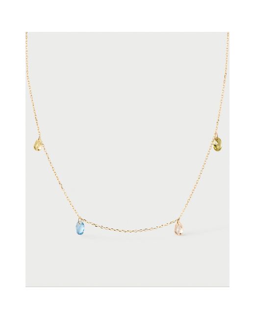 Pdpaola White Bloom Necklace