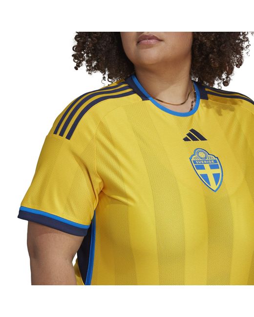 Adidas Yellow Sweden Home Shirt 2022