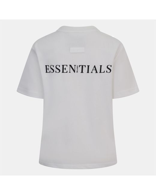 Blank Essentials Gray Blank E Core Puff Print T-Shirt Ladies