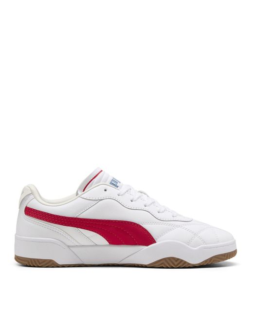 PUMA White Tifosi Lux Low-Top Trainers for men
