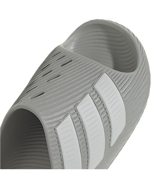 Adidas Gray Pool Sliders for men