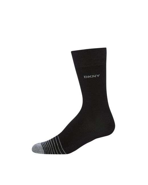 DKNY Black 6 Pack Socks Ross for men