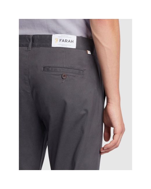 Farah Blue Elm Slim Chinos for men