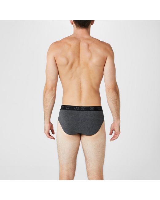 GIORGIO Black Essential 5-Pack Briefs for men