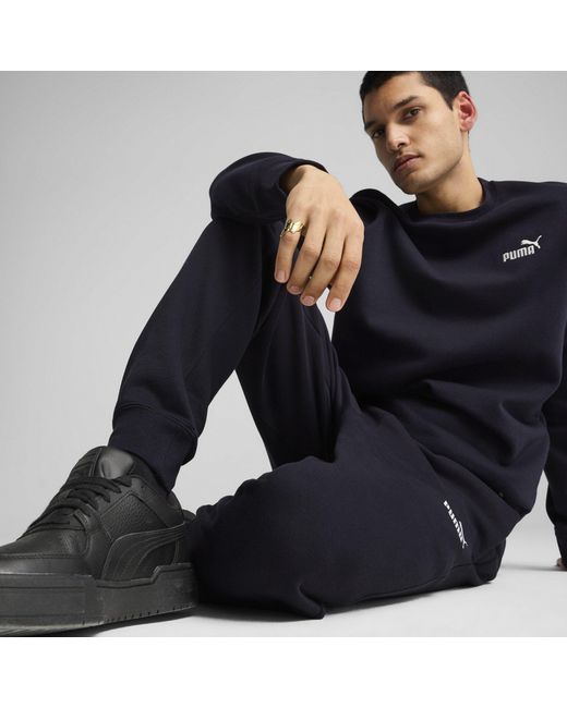 PUMA Blue No 1 Logo Jogging Pants for men