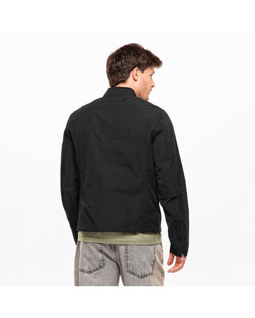 Belstaff Black Bomber Jacket for men