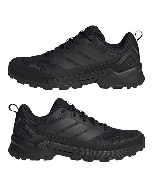 Adidas Black Waterproof Hiking Shoes for men