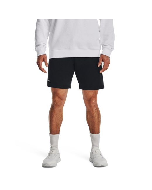 Under Armour Blue Ua Rival Fleece Shorts for men