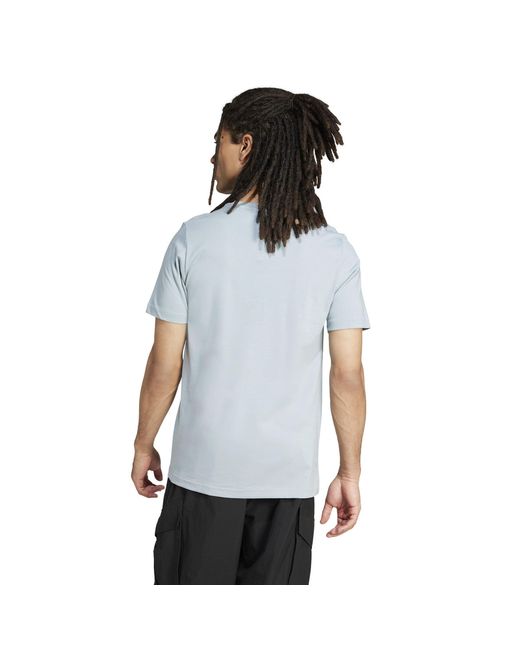 Adidas Blue Terrex Graphic T-Shirt for men