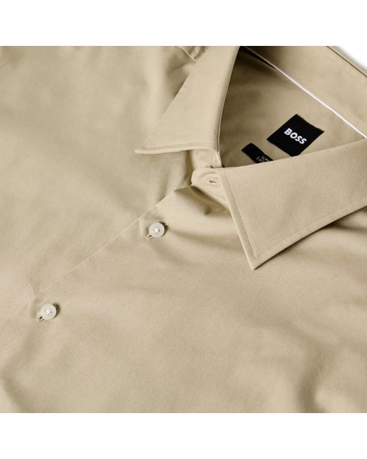 Boss Natural Hbb Hank Kent Shirt, Precision Tailoring, Comfort for men