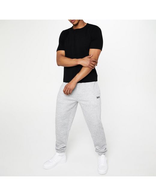 Lonsdale Black Single T Shirt for men