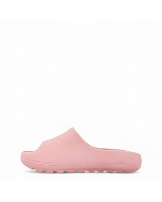 Jack Wills Pink Chunky Sliders