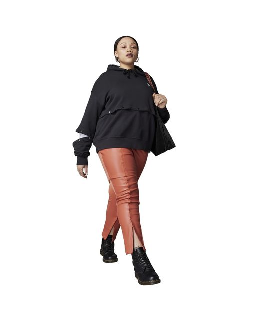 Adidas Originals Red Adidas Always Original Slim Snap Plus Size Joggers