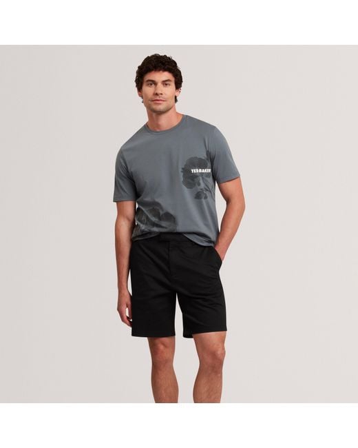 Ted Baker Black Chino Shorts for men