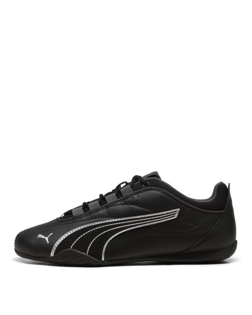 PUMA Black Catch Low-Top Trainers