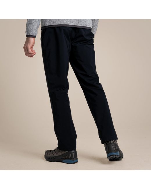 Craghoppers Blue Nogals Gore Straight Leg Trousers for men