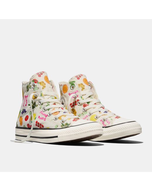 Converse Blue Adults Chuck Taylor All Star Mar Canvas High-Top Trainers