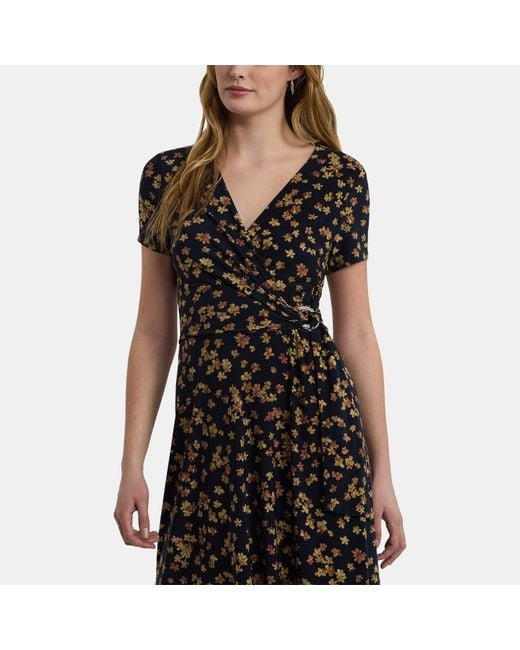 Ralph Lauren Black Karlee Midi Dress
