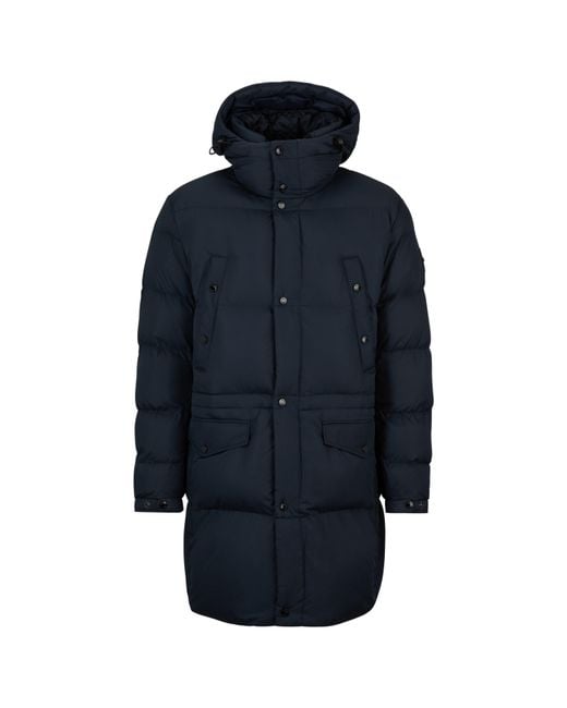 Boss Blue Condolo Short Puffer Jacket for men