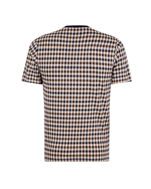 Aquascutum Black Tee for men