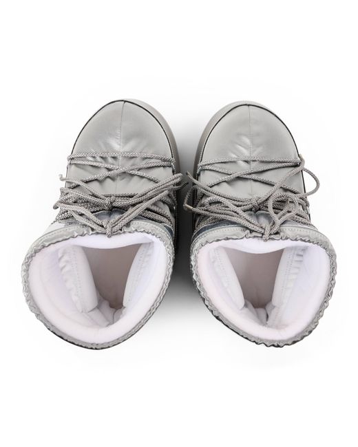 Moon Boot Gray Mn Bt Icon Low Glanc Sn71 for men