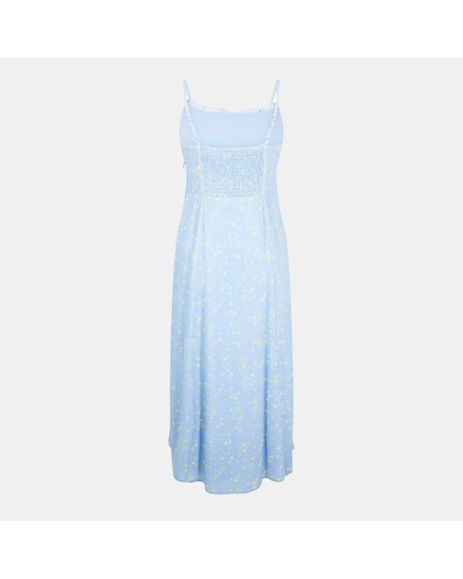 Jack Wills Blue Midi Tea Dress