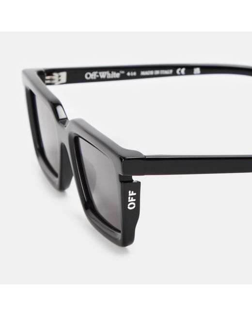 Off-White c/o Virgil Abloh Gray Uv Protection Square Sunglasses