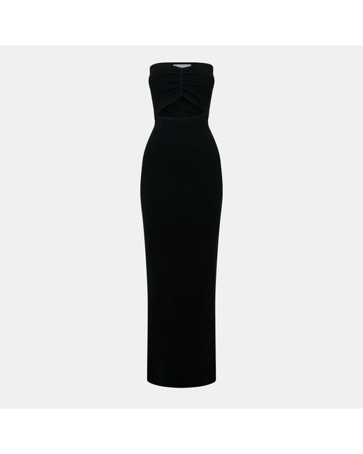 Jack Wills Blue Knitted Bandeau Dress