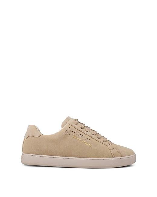 Palm Angels Natural One Suede Sneakers for men