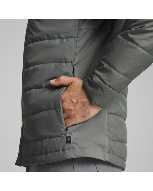 PUMA Gray Country Jacket Performance Golf Jacket for men