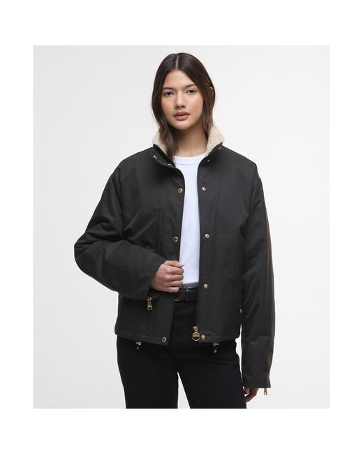 Barbour Black Luanda 3-In-1 Showerproof Long Sleeve Rain Anorak