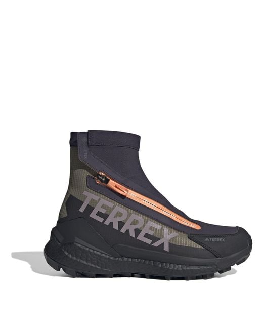 Adidas Blue Terrex Free Hiker Non-Waterproof Hiking Shoes