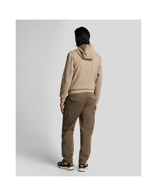 Lyle & Scott Gray Cargo Trousers for men