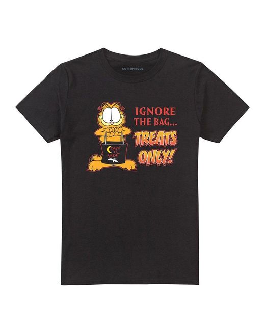 Garfield Blue Treats Only T Shirt