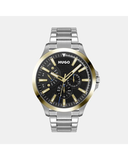 HUGO Metallic Gents #Leap Bracelet Watch for men