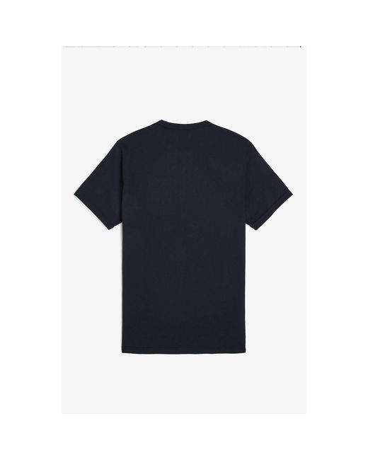 Fred Perry Blue Ringer T-Shirt for men