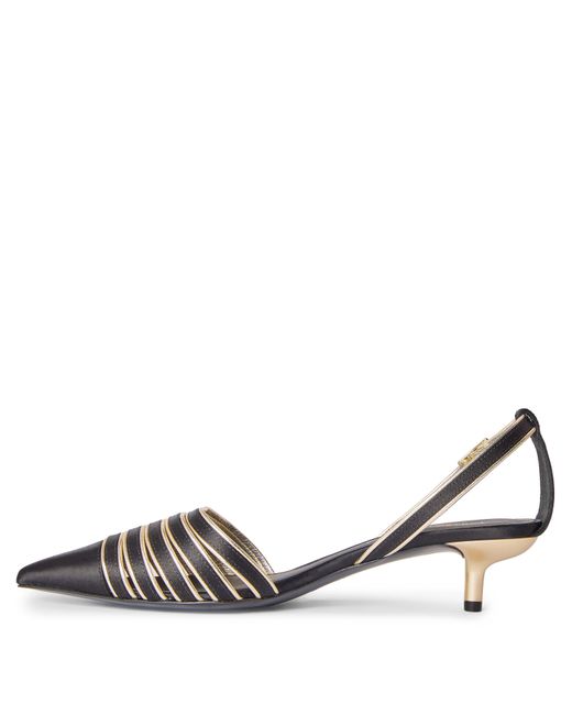 Emporio Armani Metallic Heels