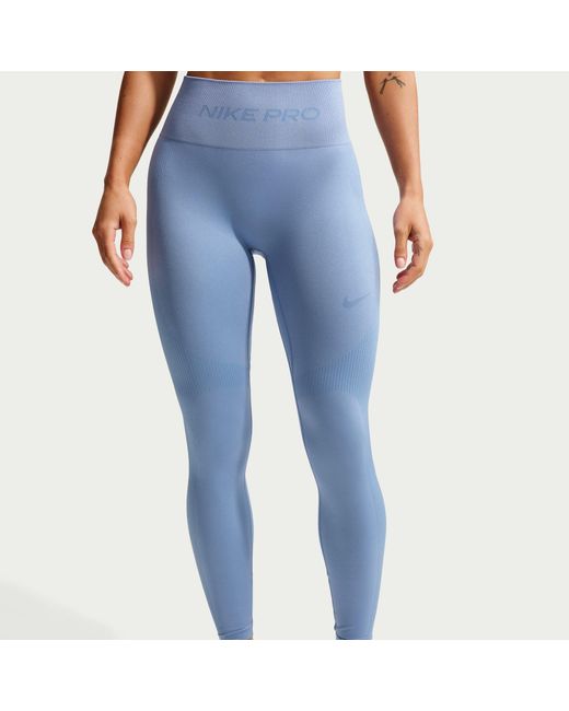 Nike Blue Performance Gym Legging