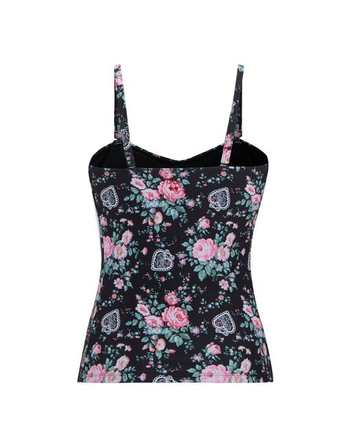 Regatta Blue Cath Kidston Upf 50+ Tankini Top