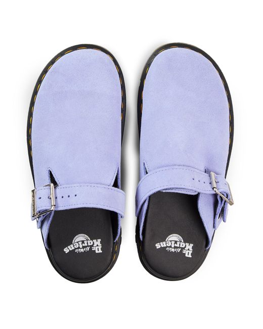 Dr. Martens Blue Zebzag Mule